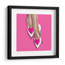 Zapatillas de Corazón - Púrpura Imperial | Cuadro decorativo de Canvas Lab