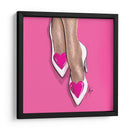 Zapatillas de Corazón - Púrpura Imperial | Cuadro decorativo de Canvas Lab