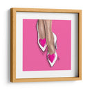 Zapatillas de Corazón - Púrpura Imperial | Cuadro decorativo de Canvas Lab