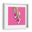 Zapatillas de Corazón - Púrpura Imperial | Cuadro decorativo de Canvas Lab