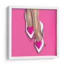 Zapatillas de Corazón - Púrpura Imperial | Cuadro decorativo de Canvas Lab