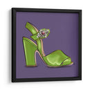 Satín Verde - Púrpura Imperial | Cuadro decorativo de Canvas Lab