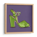 Satín Verde - Púrpura Imperial | Cuadro decorativo de Canvas Lab