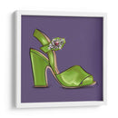 Satín Verde - Púrpura Imperial | Cuadro decorativo de Canvas Lab