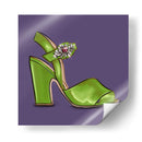 Satín Verde - Púrpura Imperial | Cuadro decorativo de Canvas Lab