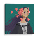 Pompones I - Púrpura Imperial | Cuadro decorativo de Canvas Lab