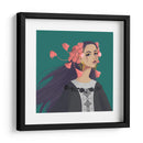 Pompones I - Púrpura Imperial | Cuadro decorativo de Canvas Lab