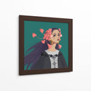 Pompones I - Púrpura Imperial | Cuadro decorativo de Canvas Lab