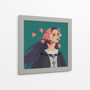 Pompones I - Púrpura Imperial | Cuadro decorativo de Canvas Lab