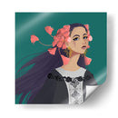 Pompones I - Púrpura Imperial | Cuadro decorativo de Canvas Lab