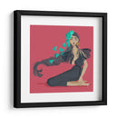 Pompones II - Púrpura Imperial | Cuadro decorativo de Canvas Lab