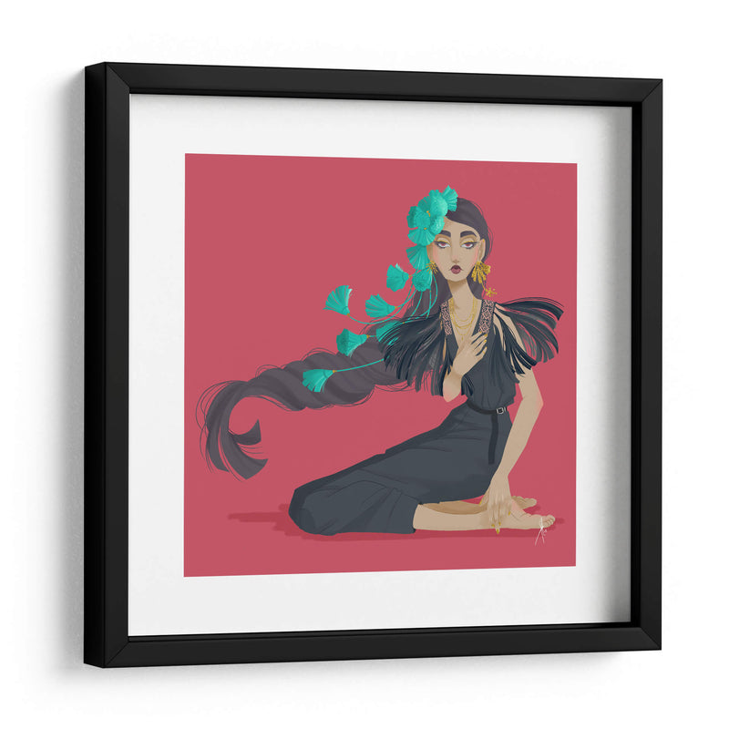 Pompones II - Púrpura Imperial | Cuadro decorativo de Canvas Lab