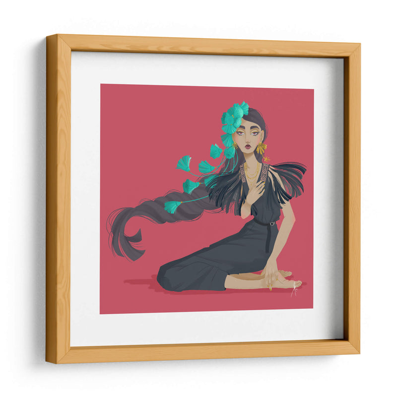 Pompones II - Púrpura Imperial | Cuadro decorativo de Canvas Lab