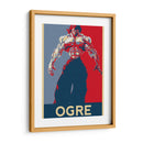 Yujiro Hanma Obey - GaryML | Cuadro decorativo de Canvas Lab