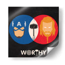 Héroes Dignos - Roge I. Luis | Cuadro decorativo de Canvas Lab