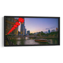 Singapur canales - ArmanDigitalArt | Cuadro decorativo de Canvas Lab
