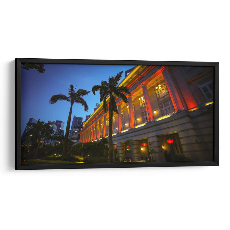 Singapur Fillerton Hotel - ArmanDigitalArt | Cuadro decorativo de Canvas Lab
