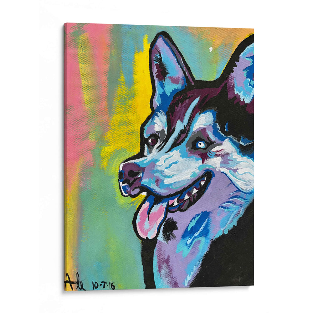 my colorful love - aledecolor | Cuadro decorativo de Canvas Lab