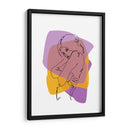 Mujer en linea negra 1 - Noemi Hernandez | Cuadro decorativo de Canvas Lab