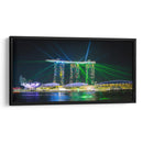 Singapur Marina bay hotel show noche 1 - ArmanDigitalArt | Cuadro decorativo de Canvas Lab