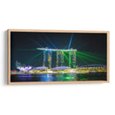 Singapur Marina bay hotel show noche 1 - ArmanDigitalArt | Cuadro decorativo de Canvas Lab