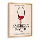 American Psycho - 2ToastDesign | Cuadro decorativo de Canvas Lab