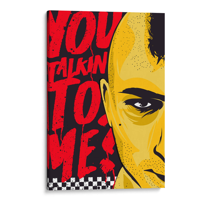 Travis Bickle Taxi Driver - 2ToastDesign | Cuadro decorativo de Canvas Lab