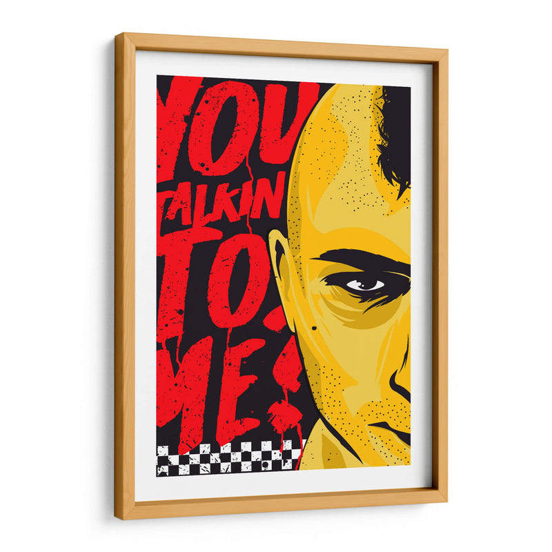 Travis Bickle Taxi Driver - 2ToastDesign | Cuadro decorativo de Canvas Lab
