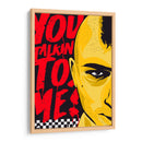 Travis Bickle Taxi Driver - 2ToastDesign | Cuadro decorativo de Canvas Lab