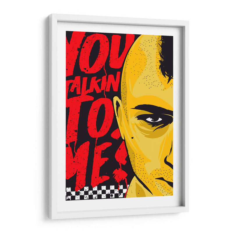 Travis Bickle Taxi Driver - 2ToastDesign | Cuadro decorativo de Canvas Lab