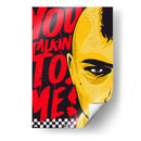 Travis Bickle Taxi Driver - 2ToastDesign | Cuadro decorativo de Canvas Lab