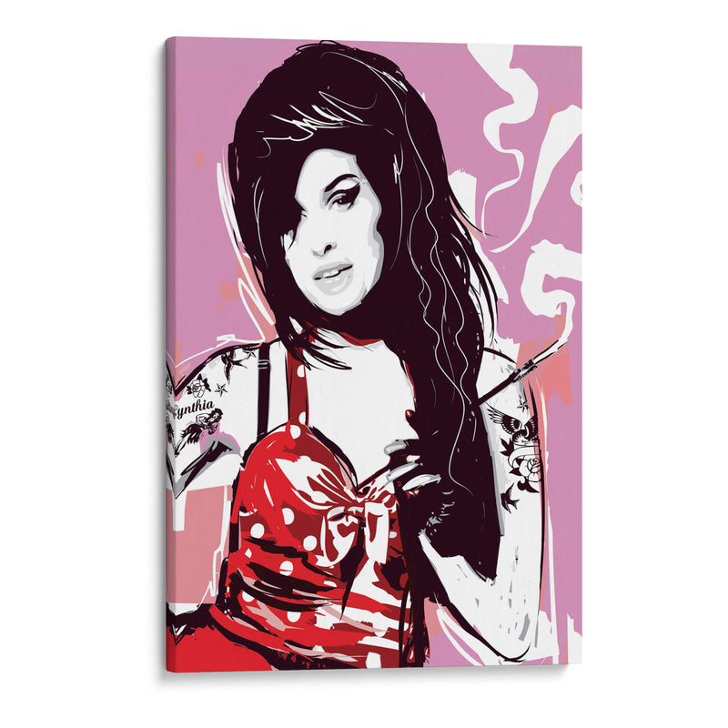 Amy Winehouse pop art - 2ToastDesign | Cuadro decorativo de Canvas Lab