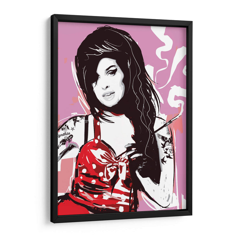 Amy Winehouse pop art - 2ToastDesign | Cuadro decorativo de Canvas Lab