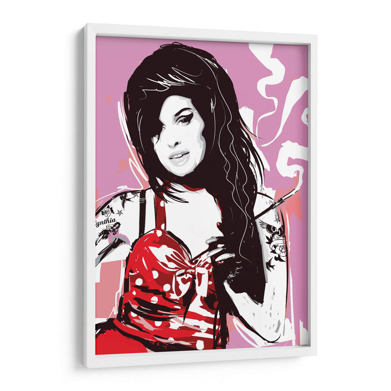 Amy Winehouse pop art - 2ToastDesign | Cuadro decorativo de Canvas Lab