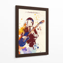 Angus Young ACDC - 2ToastDesign | Cuadro decorativo de Canvas Lab