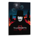 V Vendetta film - 2ToastDesign | Cuadro decorativo de Canvas Lab