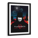 V Vendetta film - 2ToastDesign | Cuadro decorativo de Canvas Lab