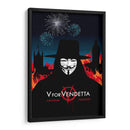 V Vendetta film - 2ToastDesign | Cuadro decorativo de Canvas Lab