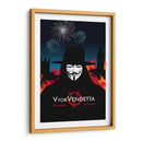 V Vendetta film - 2ToastDesign | Cuadro decorativo de Canvas Lab