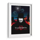 V Vendetta film - 2ToastDesign | Cuadro decorativo de Canvas Lab