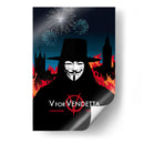 V Vendetta film - 2ToastDesign | Cuadro decorativo de Canvas Lab