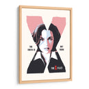 Dana Scully - 2ToastDesign | Cuadro decorativo de Canvas Lab