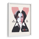 Dana Scully - 2ToastDesign | Cuadro decorativo de Canvas Lab