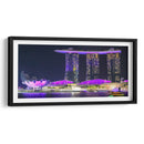 Singapur Marina bay hotel show noche 4 - ArmanDigitalArt | Cuadro decorativo de Canvas Lab