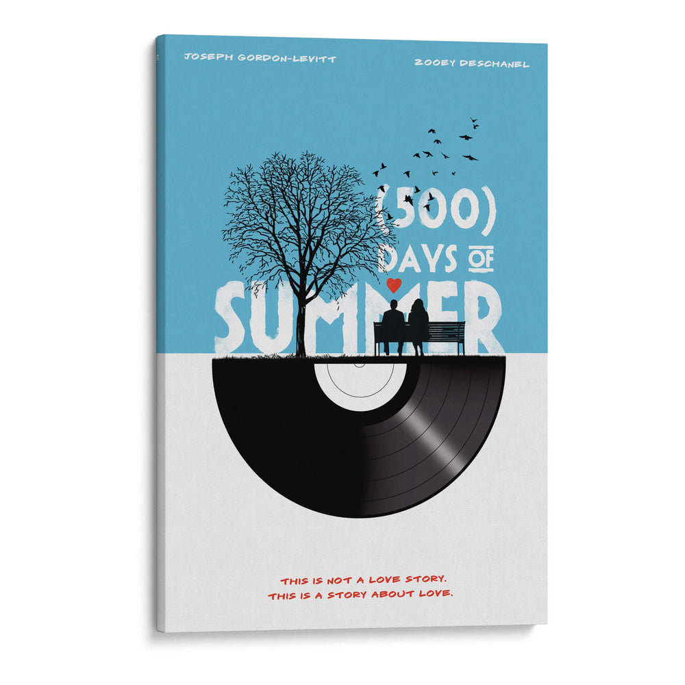 500 días con ella - 2ToastDesign | Cuadro decorativo de Canvas Lab