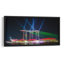 Singapur Marina bay hotel show noche 5 - ArmanDigitalArt | Cuadro decorativo de Canvas Lab