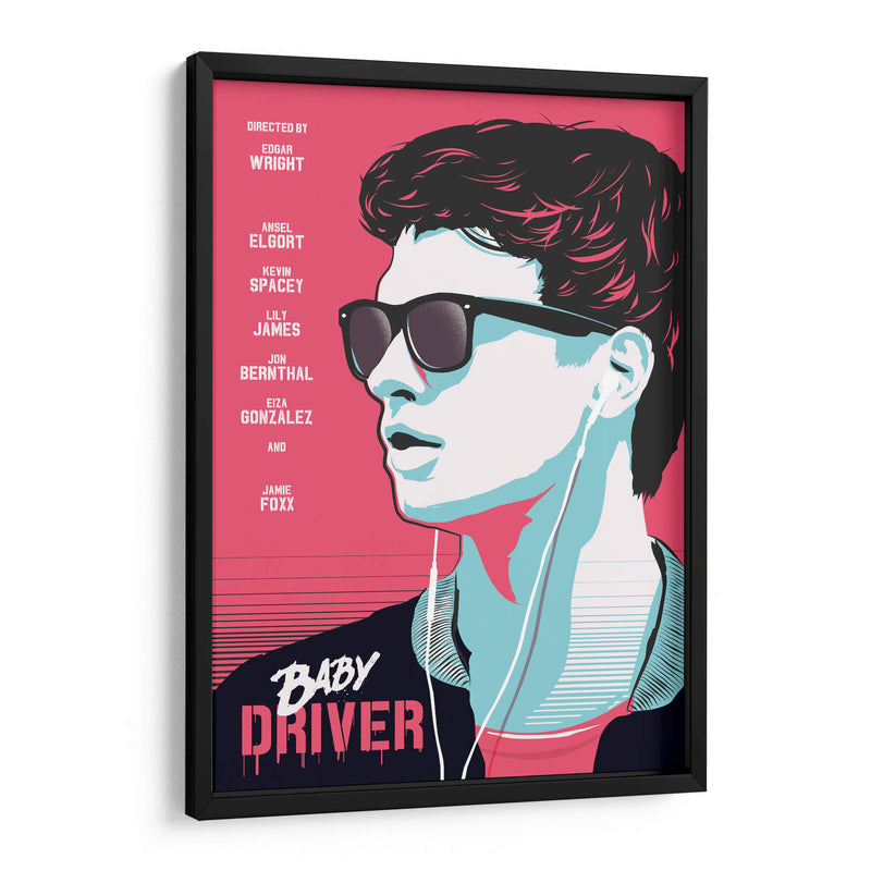 Baby Driver film - 2ToastDesign | Cuadro decorativo de Canvas Lab