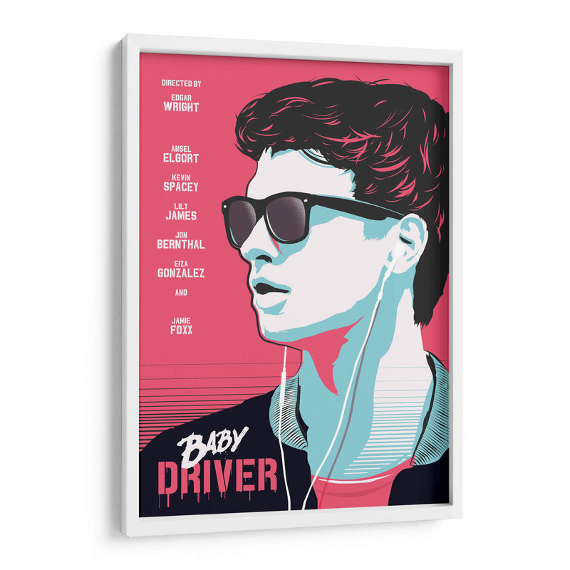 Baby Driver film - 2ToastDesign | Cuadro decorativo de Canvas Lab