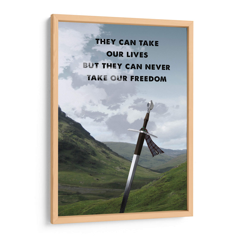 Braveheart film - 2ToastDesign | Cuadro decorativo de Canvas Lab