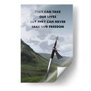 Braveheart film - 2ToastDesign | Cuadro decorativo de Canvas Lab